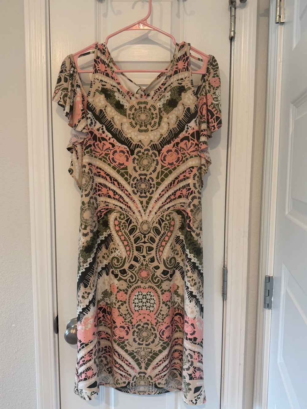 Ladies Cold-Shoulder Dress
